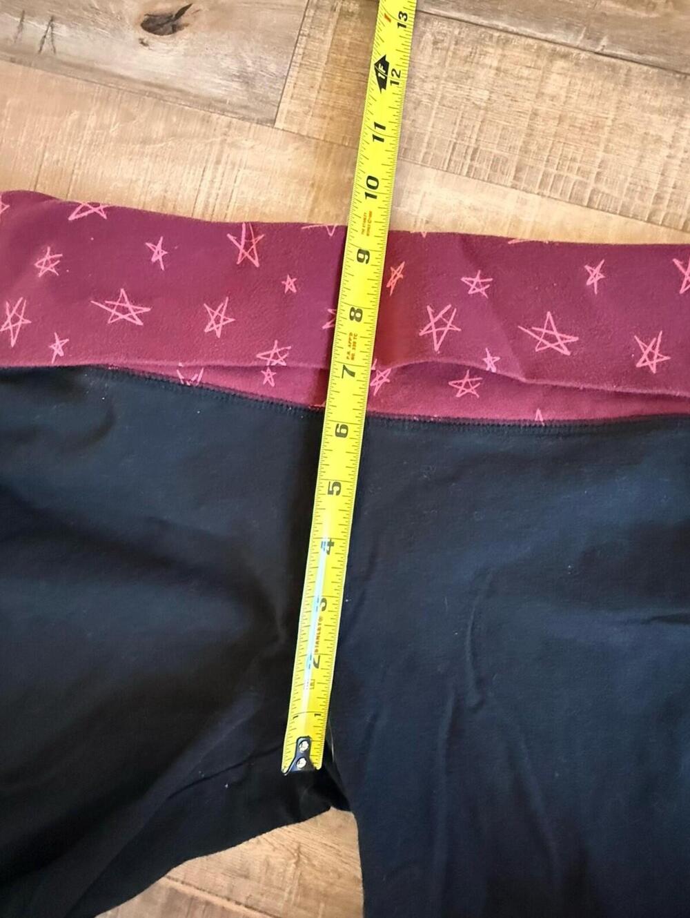 Mossimo Supply Co. Cropped Legging Fold Over Waistband  Sz S Y2K Target - Picture 5 of 7